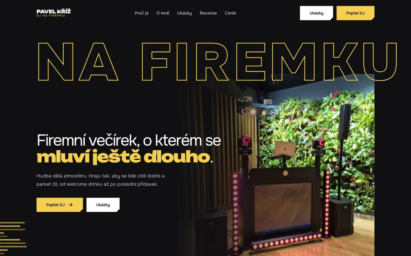Web djnafiremku.cz